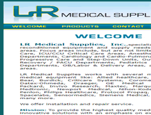 Tablet Screenshot of lrmedical.com